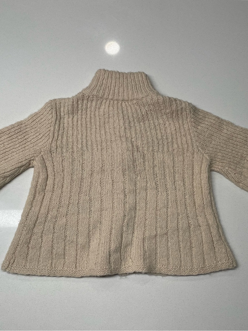 Vintage Free People Grandma Goes West Patchwork Knit Cardigan Sweater - Picture 6 of 14